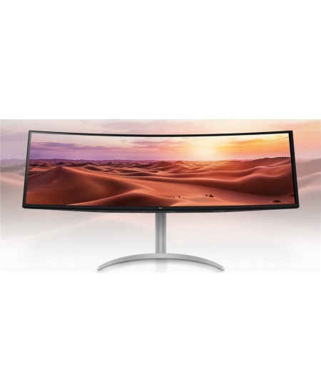 LG 49WQ95C-W 49“ UltraWide Curved LED Monitor 5120x1440/400cd/m2/5ms/ HDMI USB Type C Display Port | LG | Monitor | 49WQ95C-W 