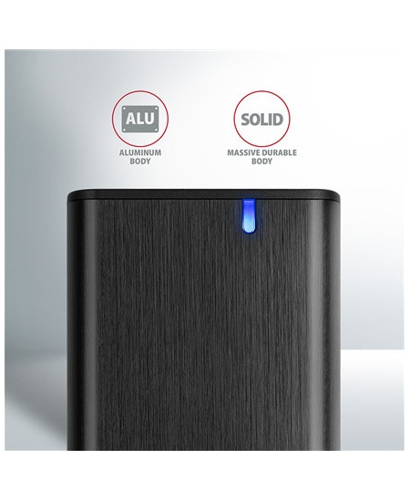 AXAGON External USB-C 3.2 Gen 2 metal box for M.2 SATA SSD disks | EEM2-SBC
