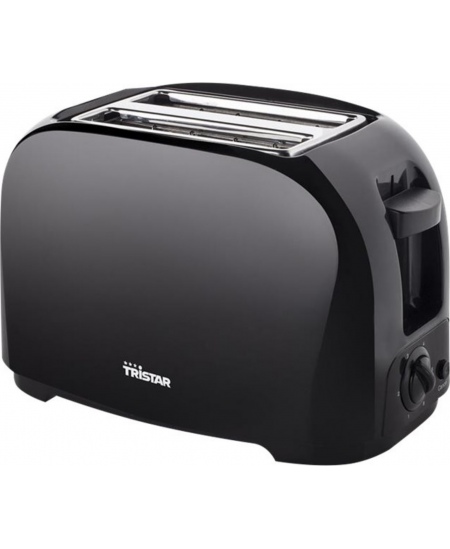 Tristar Toaster | BR-1025 | Number of slots 2 | Housing material Plastic | Black