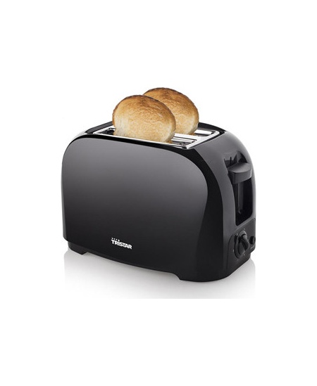 Tristar Toaster | BR-1025 | Number of slots 2 | Housing material Plastic | Black