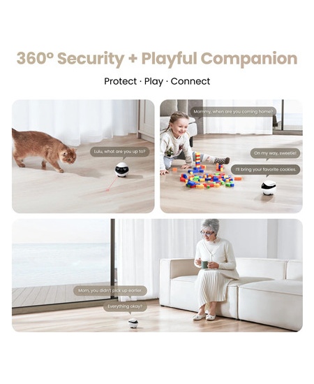 Enabot | Companion Robot | EBO AIR 2 | Compact | Maximum Memory Support 256G