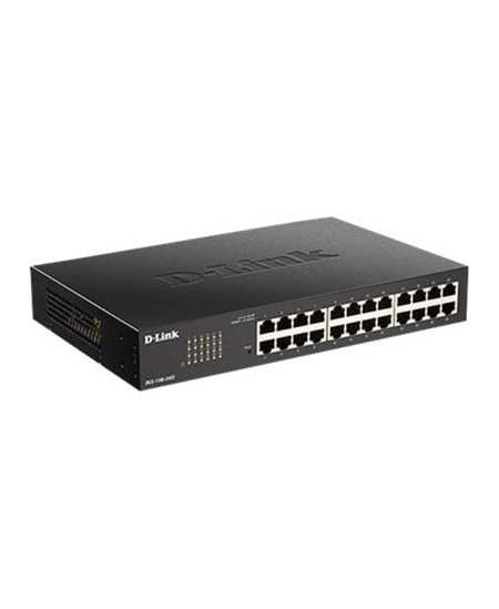 D-Link Smart Switch DGS-1100-24V2 Managed, Desktop, 1 Gbps (RJ-45) ports quantity 24, Power supply type External