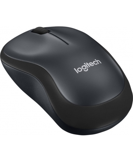 Logitech Mouse M220 SILENT Wireless, Charcoal, USB