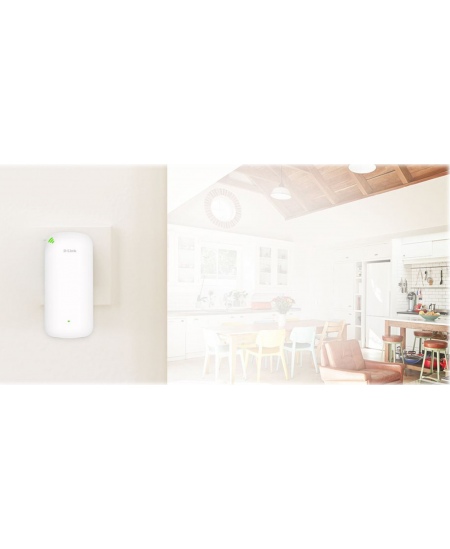 D-Link AX1800 Mesh Wi-Fi 6 Range Extender DAP-X1860/E 802.11ac, 1200+574 Mbit/s, 10/100/1000 Mbit/s, Ethernet LAN (RJ-45) ports 