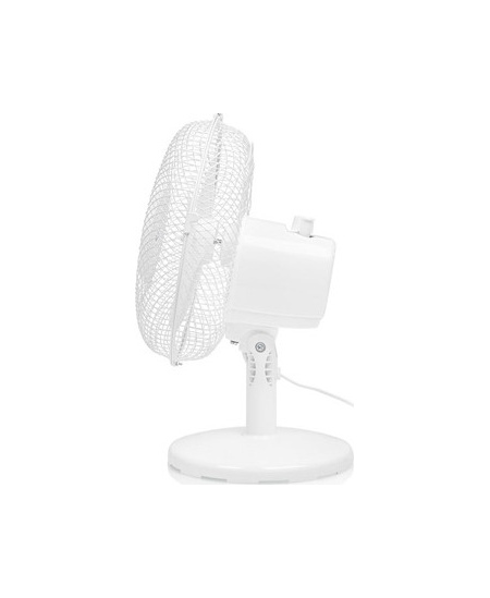 Tristar Desk fan VE-5721 Diameter 23 cm, White, Number of speeds 2, 30 W, Oscillation