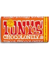 Pieniškas šokoladas, TONY'S, 32%, su karamele ir jūros druska, 180g