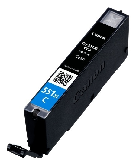 Canon CLI-551CXL (6444B001) Rašalinė kasetė, Žydra