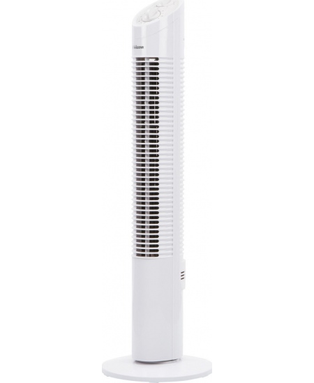 Tristar | VE-5905 | Tower Fan | White | Diameter 22 cm | Number of speeds 3 | Oscillation | 30 W