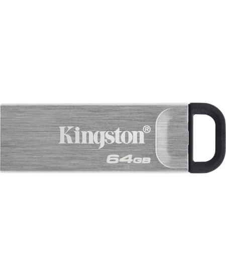 Kingston | USB Flash Drive | DataTraveler Kyson | 64 GB | USB 3.2 Gen 1 | Black/Grey