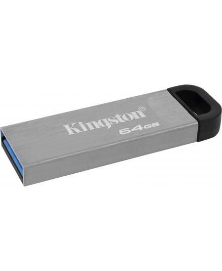 Kingston | USB Flash Drive | DataTraveler Kyson | 64 GB | USB 3.2 Gen 1 | Black/Grey