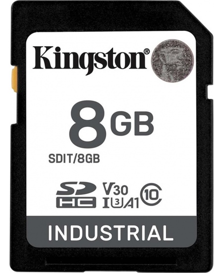 Kingston | SDHC SD | Flash Memory Card | 8 GB | Black