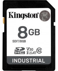 Kingston | SDHC SD | Flash Memory Card | 8 GB | Black