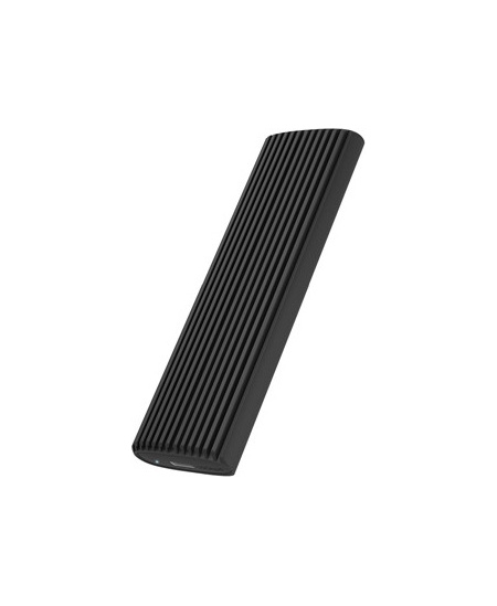 Raidsonic | M.2 NVMe and SATA SSD Enclosure via USB Type-C | IB-1808MCT-CU31