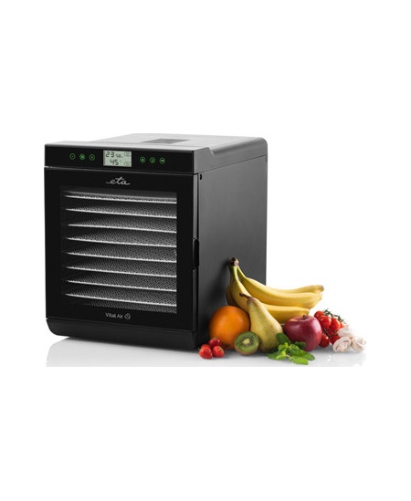 ETA | Fruit dryer | Vital Air II ETA230290000 | Power 650 W | Number of trays 10 | Temperature control | Integrated timer | Blac