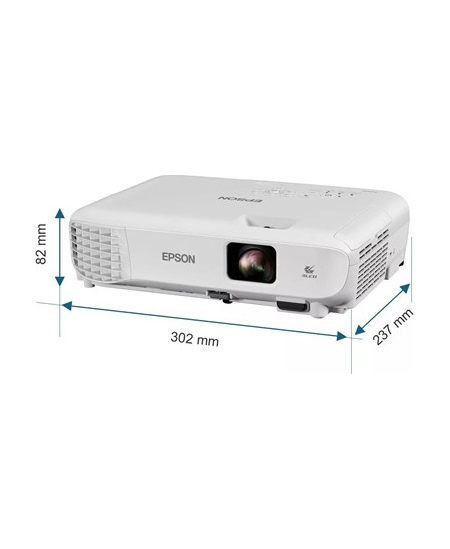 Epson EB-W53 | WXGA (1280x800) | 4000 ANSI lumens | White
