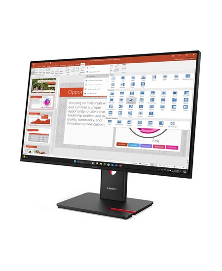 Lenovo T27-40 | 27 " | IPS | 16:9 | 120 Hz | 6 ms | 1920 x 1080 pixels | 300 cd/m² | HDMI ports quantity 1 | Black | Warra