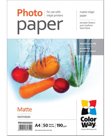 190 g/m² | A4 | Matte Photo Paper