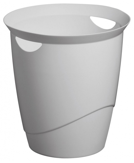 Šiukšliadėžė DURABLE, balta, 16 l