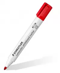 Žymeklis baltai lentai STAEDTLER Lumocolor 351, raudonas