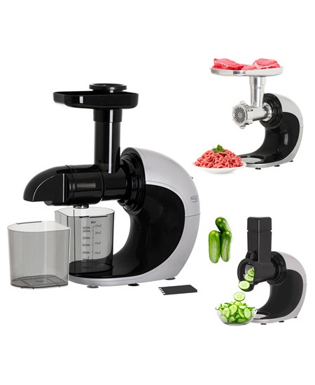Adler | Slow-speed juicer 3in1 - Meat mincer, Juicer, Vegetable grater | AD 4131 | Type  Slow Juicer | Stainless Steel | 150 W |