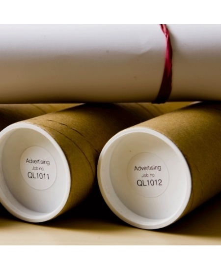 Brother DK-11219 (DK11219) Round Labels, Black on White, 12 mm, 1200 labels per roll