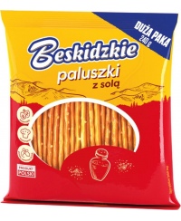 Šiaudeliai AKSAM, su druska, 240 g