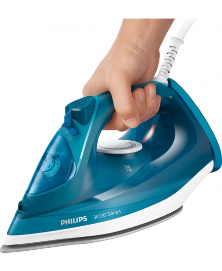Philips DST3040/70 3000 Series | Steam Iron | 2600 W | Water tank capacity 300 ml | Continuous steam 40 g/min | Steam boost perf