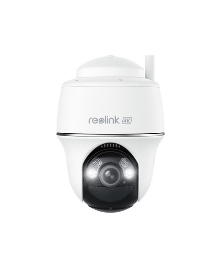 Reolink | Smart 4K Pan and Tilt Camera with Spotlights | Argus Series B440 | Dome | 8 MP | 4mm | H.265 | Micro SD, Max.128GB