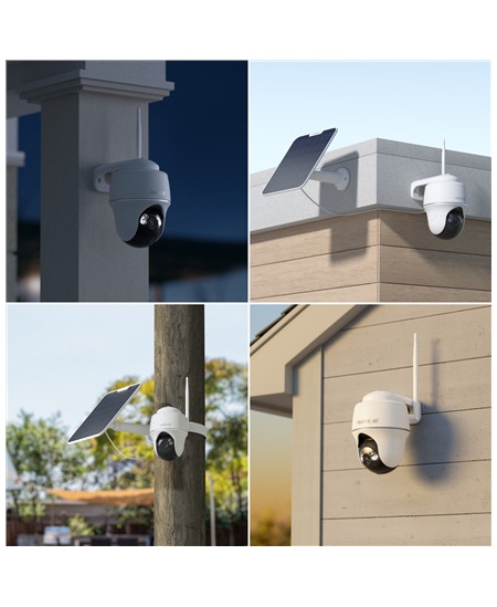 Reolink | Smart 4K Pan and Tilt Camera with Spotlights | Argus Series B440 | Dome | 8 MP | 4mm | H.265 | Micro SD, Max.128GB