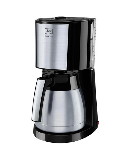 Melitta | Coffee Maker | 1017-08 | Drip | 1000 W | Black/Silver
