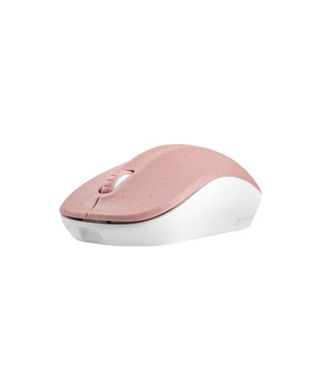 Natec Mouse, Toucan, Wireless, 1600 DPI, Optical, Pink-White