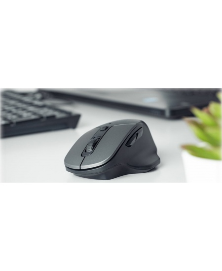 Natec Mouse, BlackBird 2, Silent, Wireless, 1600 DPI, Optical, Black