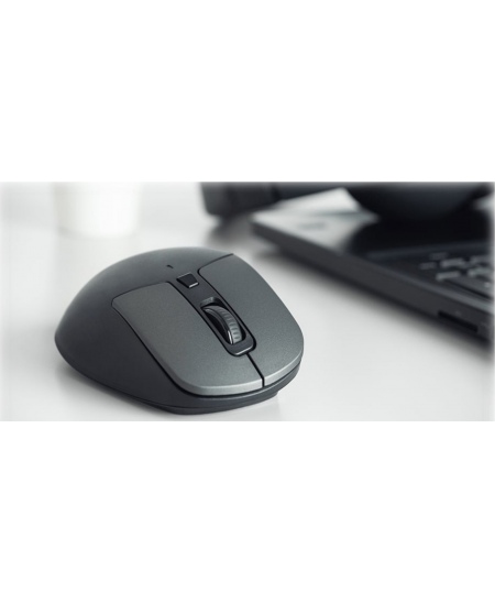Natec Mouse, BlackBird 2, Silent, Wireless, 1600 DPI, Optical, Black