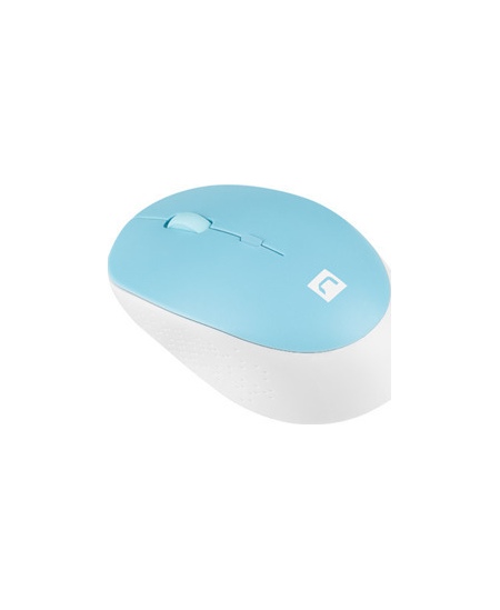 Natec Mouse Harrier 2 Wireless, White/Blue, Bluetooth