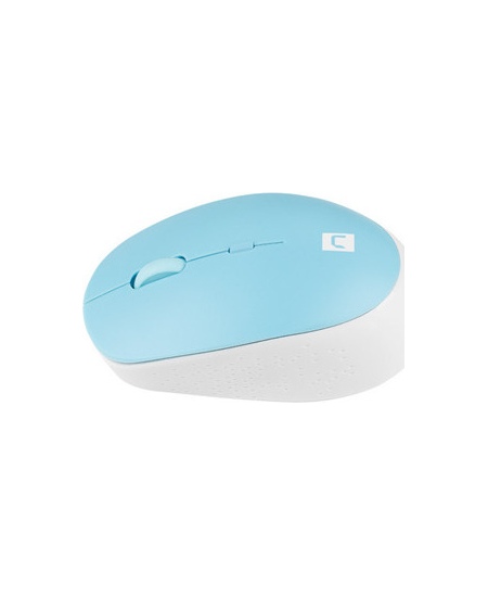 Natec Mouse Harrier 2 Wireless, White/Blue, Bluetooth