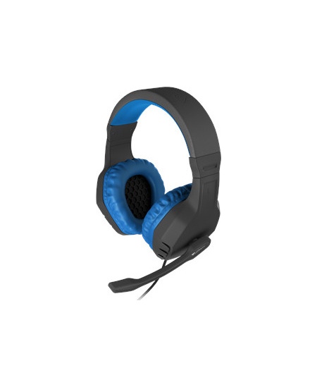 GENESIS ARGON 200 Gaming Headset, On-Ear, Wired, Microphone, Blue