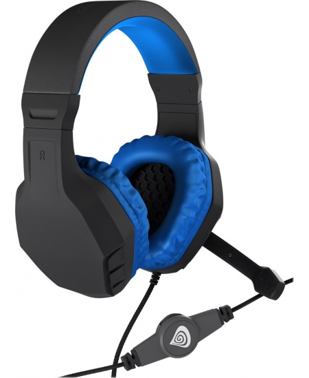 GENESIS ARGON 200 Gaming Headset, On-Ear, Wired, Microphone, Blue