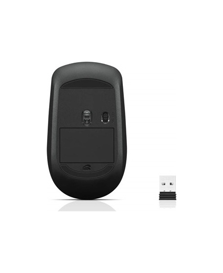 Lenovo | Wireless Mouse | 400 | Wireless mouse | Wireless | 2.4 GHz Wireless via Nano USB | Black | 1 year(s)