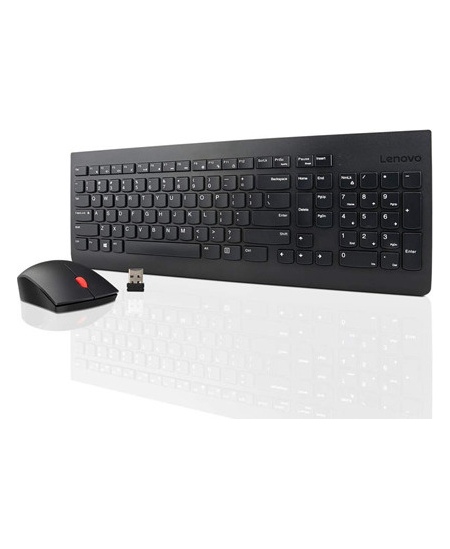 Lenovo | Wireless Combo Keyboard & Mouse | 510 | Black | Keyboard and Mouse Combo | 2.4 GHz Wireless via Nano USB | Batterie