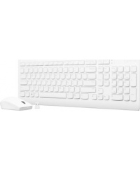 Lenovo | Wireless Combo Keyboard & Mouse | 510 | White | Keyboard and Mouse Combo | 2.4 GHz Wireless via Nano USB | Batterie