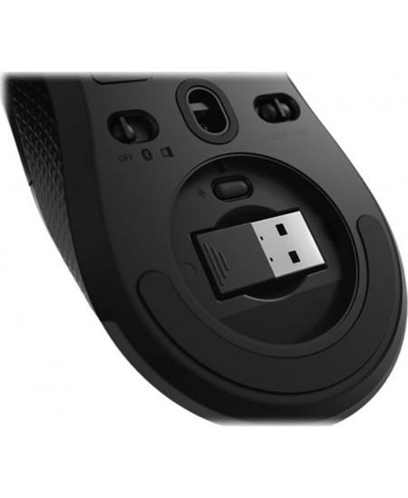 Lenovo | Wireless Gaming Mouse | Legion M600 | Optical Mouse | 2.4 GHz, Bluetooth or Wired by USB 2.0 | Black | 1 year(s)