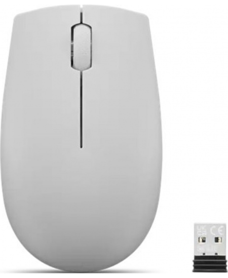 Lenovo | Compact Mouse with battery | 300 | Wireless | Arctic Grey