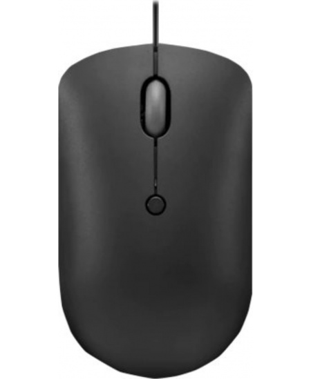 Lenovo | Compact Mouse | 400 | Wired | USB-C | Raven black
