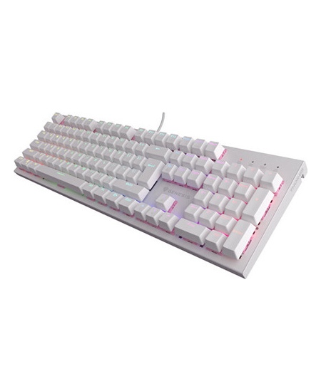 Genesis THOR 303 | Mechanical Gaming Keyboard | Wired | US | White | USB Type-A | Outemu Peach Silent