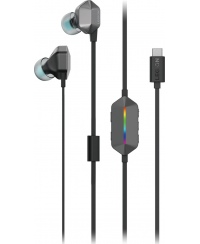 Lenovo RGB Gaming In-Ear Headphones | Legion E510 7.1 | Built-in microphone | Wired | Stormy Gray