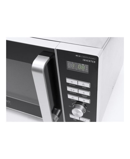 Caso | Ceramic Inverter Microwave | MI 30 | Free standing | 30 L | 1000 W | Grill | Black