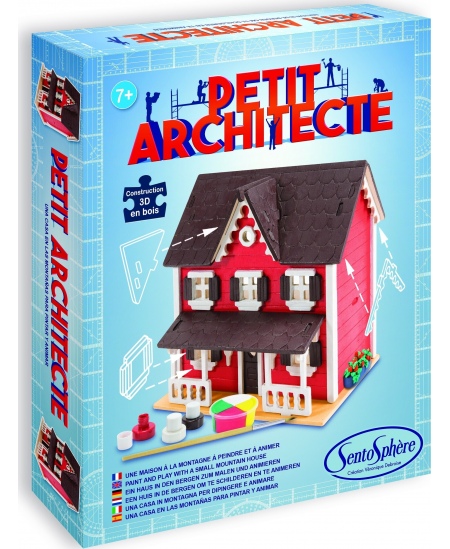 Kūrybinis rinkinys SentoSphere PETIT ARCHITECTE ,,Skandinavijos namai''