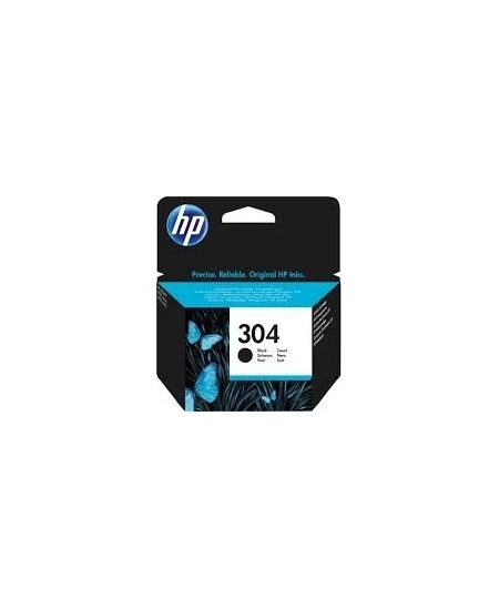 HP 304 (N9K06AE) Rašalinė kasetė, Juoda