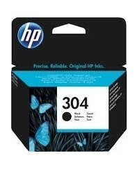 HP 304 (N9K06AE) Rašalinė kasetė, Juoda