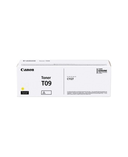 Canon T09Y (3017C006) Lazerinė kasetė, Geltona